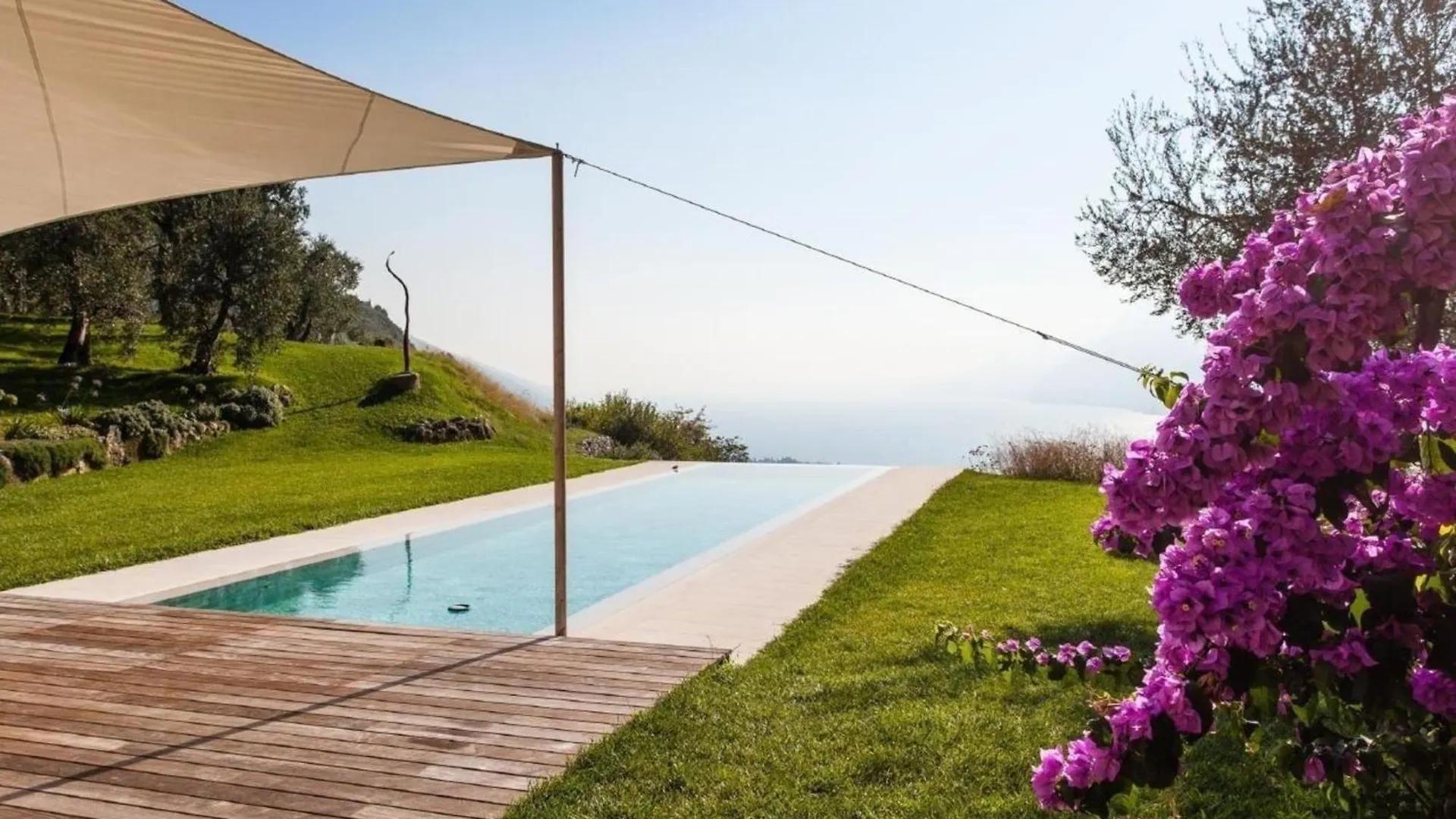 Rustiko-Landhaus Mit Infinity-Pool Und Seeblick Villa Malcesine 0*,