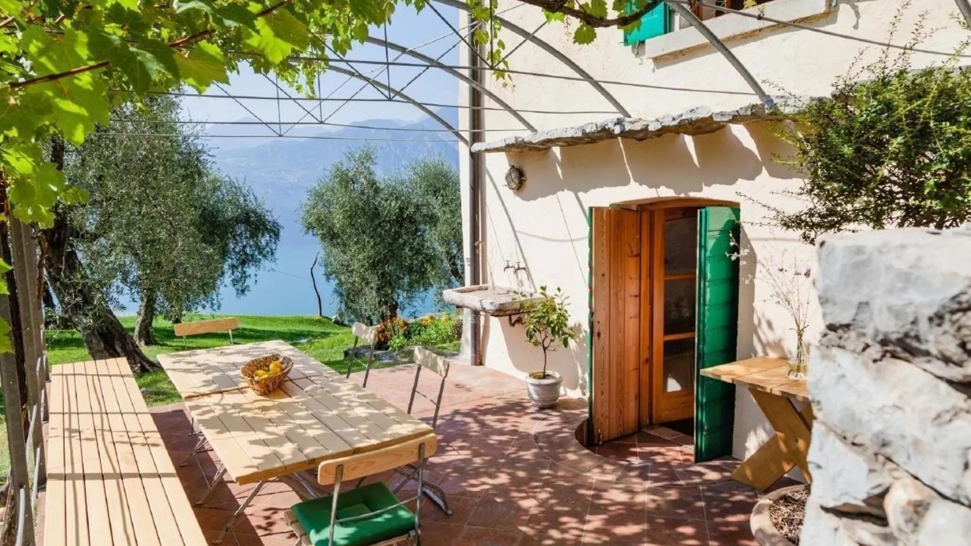 Rustiko-Landhaus Mit Infinity-Pool Und Seeblick Villa Malcesine